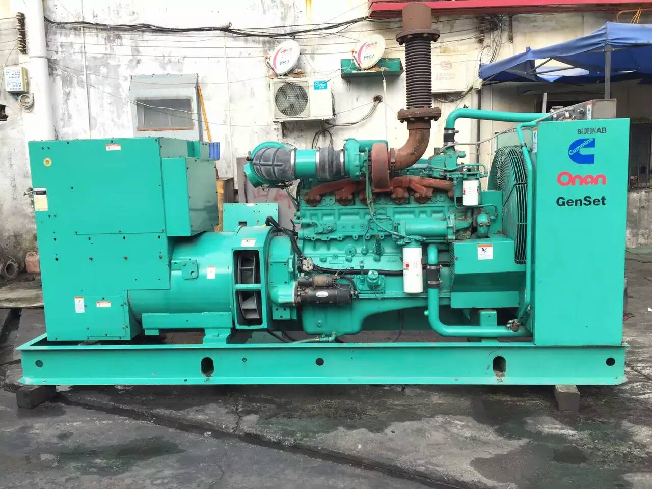 宿迁租赁发电机-柴油发电机不正常冒烟的原因